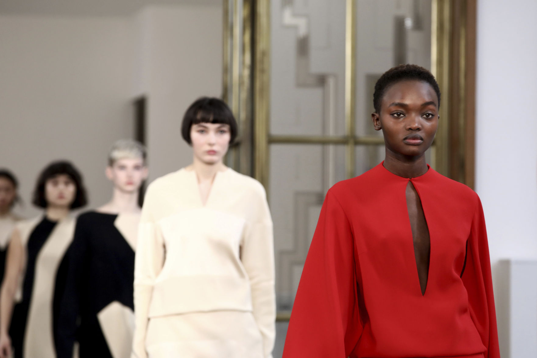 Britain London Fashion A/W Jasper Conran 2019